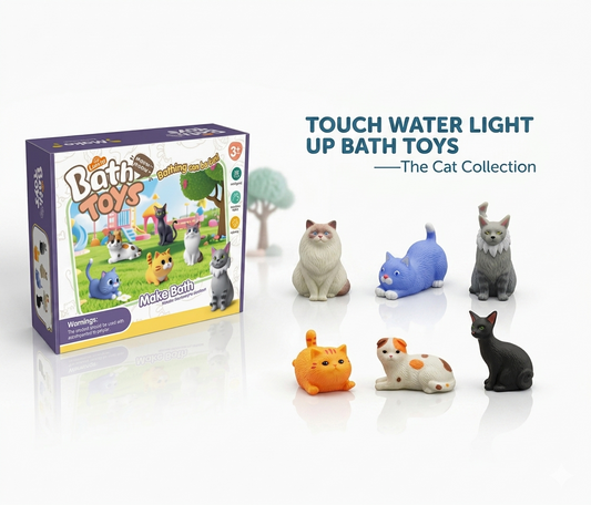 DinoGlowâ„¢ Light-Up Bath Toy Set