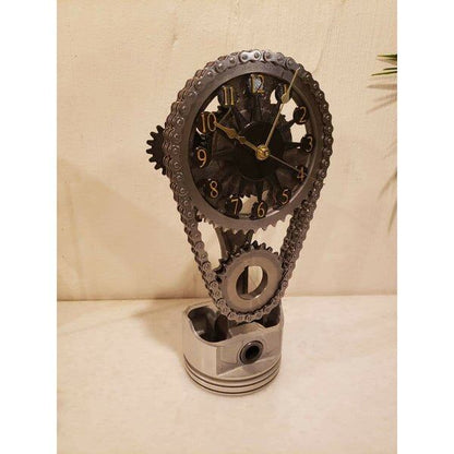 HOT SALE 49% OFF🔥SMALL BLOCK TIMING CHAIN CLOCK