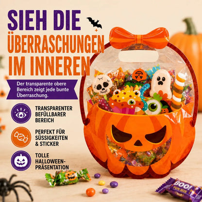 🎁Halloween Goodie Bags – Clear Cauldron Candy Favor Bags