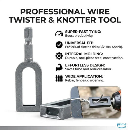 Hicysc™ — Turn Your Drill Into a Powerhouse for Rock-Solid, Effortless Wire Ties