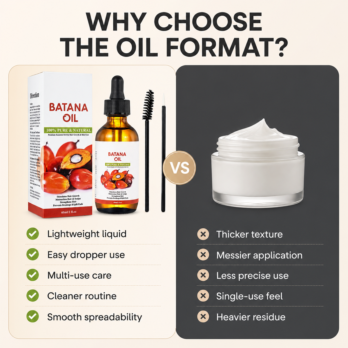 Pure Batana Hair Oil with Rosemary
