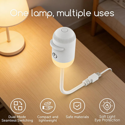 💡🌃2-in-1 Galaxy Star Projector USB Night Light for Indoor Decor