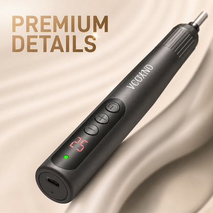 Pen-Shaped Rechargeable Nail Drill