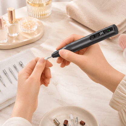 Pen-Shaped Rechargeable Nail Drill