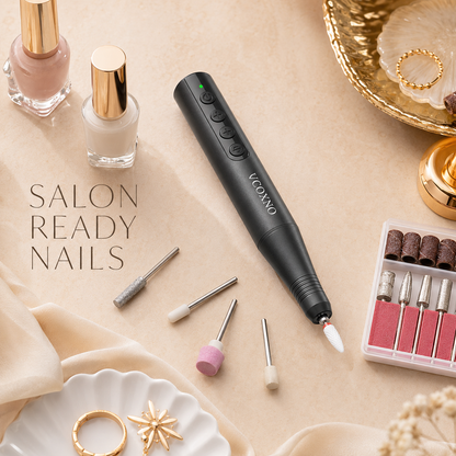 Pen-Shaped Rechargeable Nail Drill