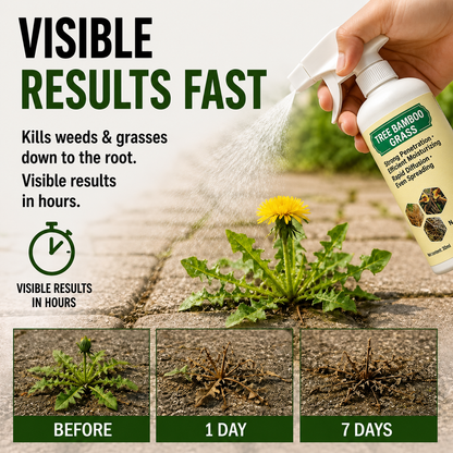 🔥🔥2026 SALE - Fast-Acting Natural Weed & Grass Killer Spray