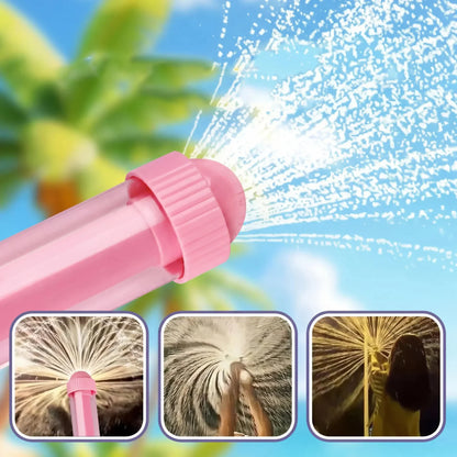 💦🎇360° Rotary Firework Water Blasters - Rapid-Fill Pump Action Pool Cannons for Summer Outdoor Games (Ages 3+)